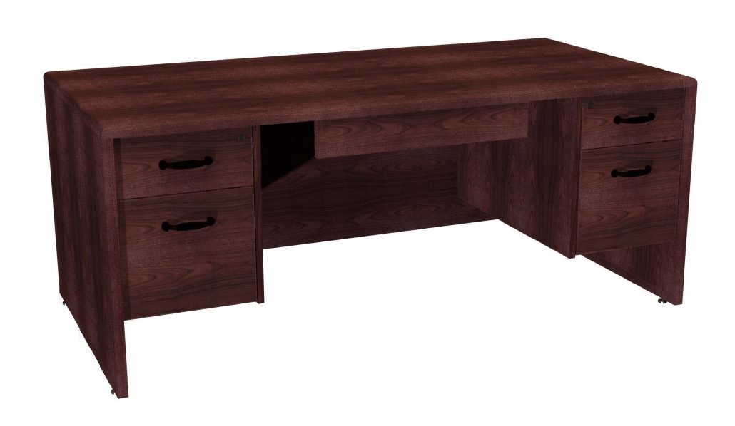 Pedestal Desk Double