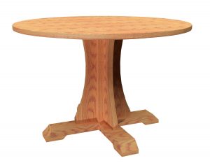Pedestal Table Round